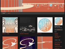 Tablet Screenshot of moderndietmusic.com